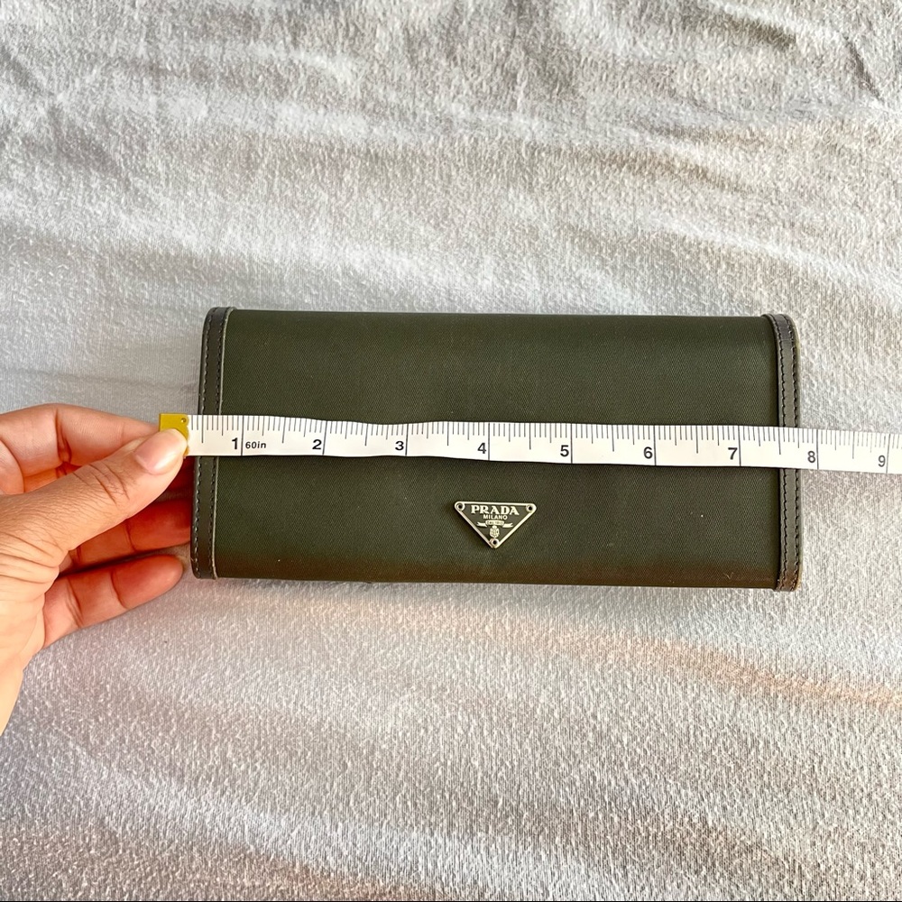 Prada Green and Black Wallet - Picture 10 of 12